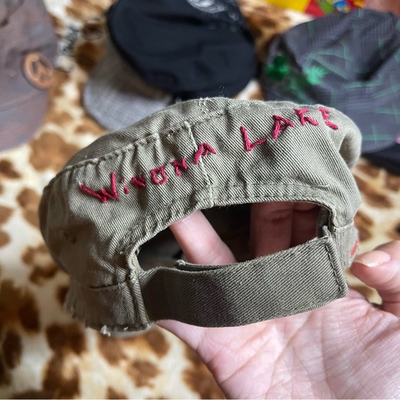 2000s Punk Indie Cap Hat with Bulldog Patch - Picture 6 of 6